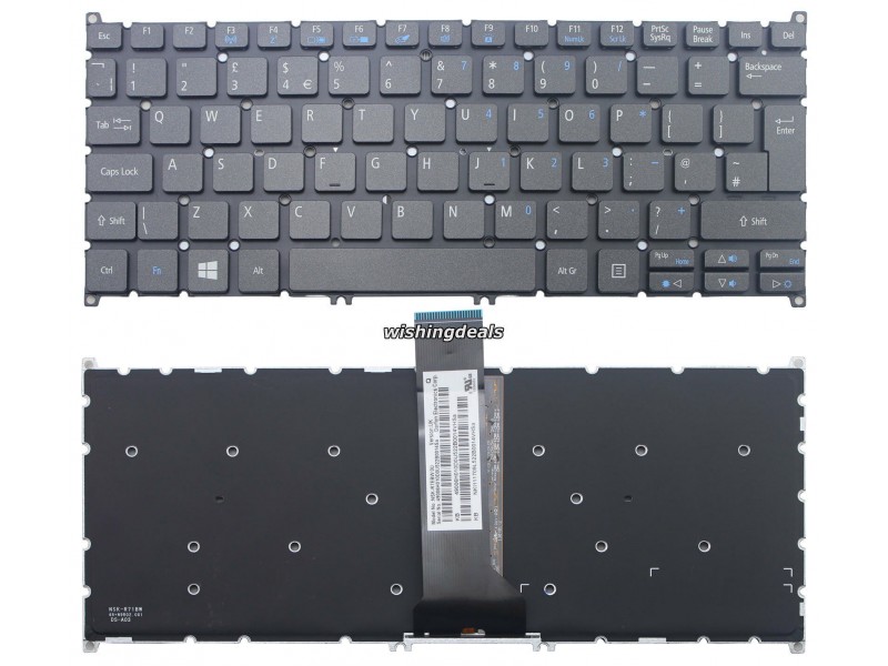 V139330AK1 Klavye Türkçe Siyah