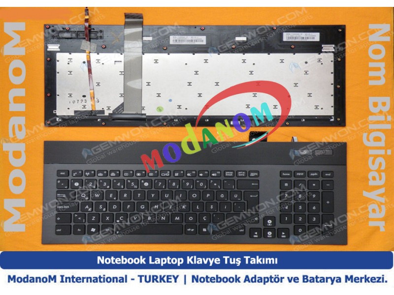 04GN562KUS00-1 Klavye Türkçe Siyah