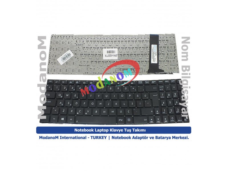 0KNB0-6620TU00 Klavye Siyah Türkçe