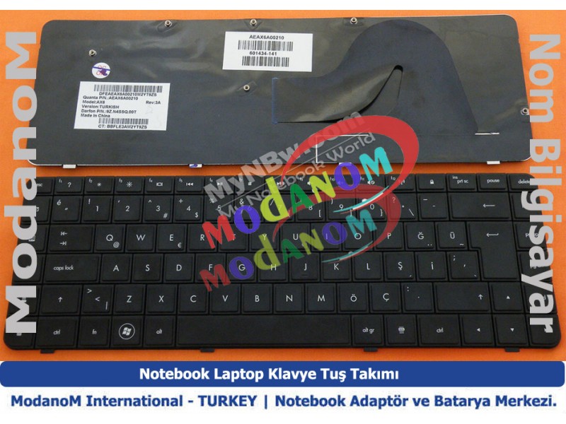 Hp Compaq Presario CQ56-113EO CQ56-150ST Klavye Türkçe Siyah