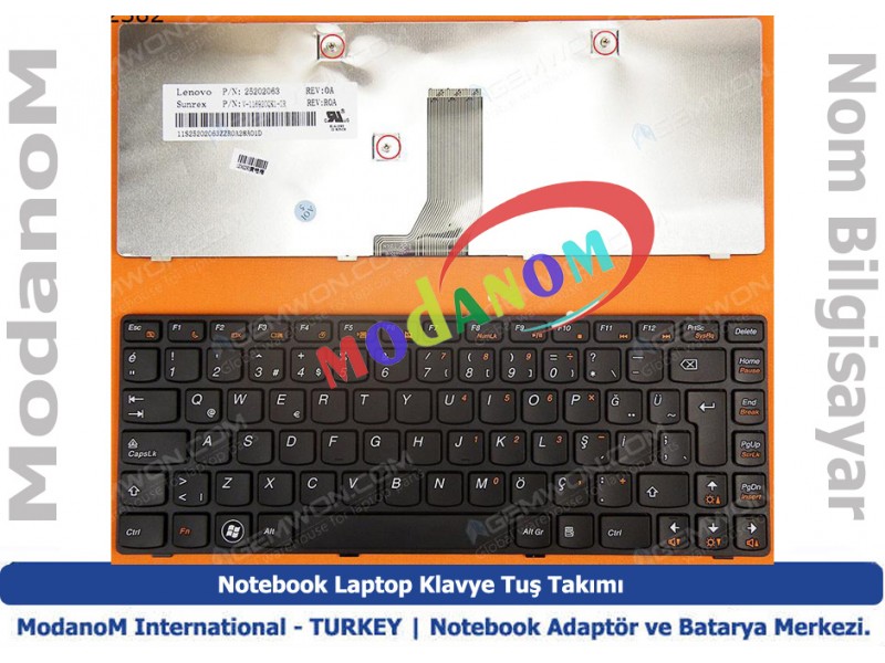 25-011583 klavye siyah türkçe mp-10a23us-6861 klavye siyah türkçe
