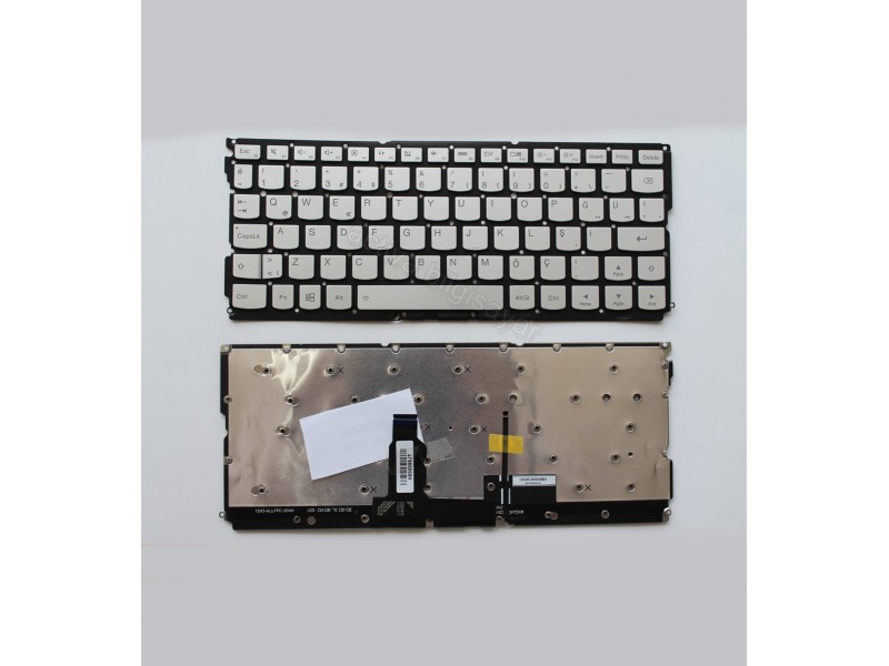V154120BK1 Klavye Silver Işıklı