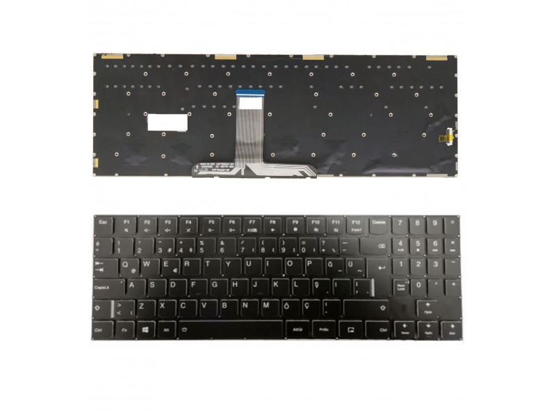 V173420AS1 Klavye Siyah Türkçe Işıklı - RGB