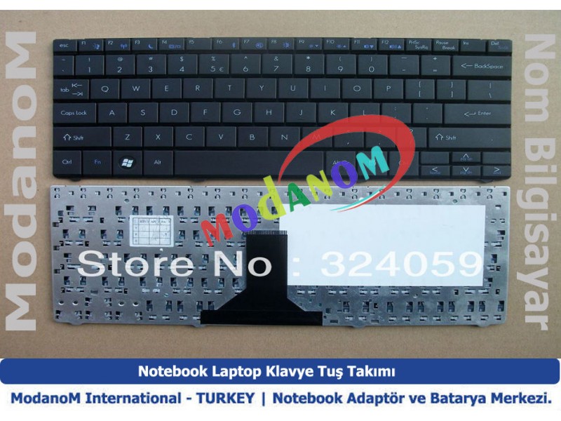 04Gnqp2uk00-2 Klavye Türkçe Siyah
