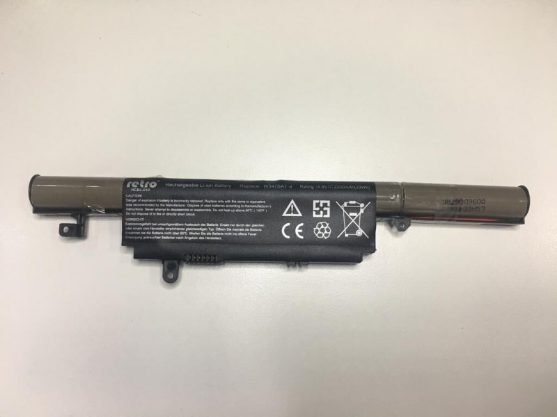 W547BAT-6 Notebook Batarya Laptop Pil