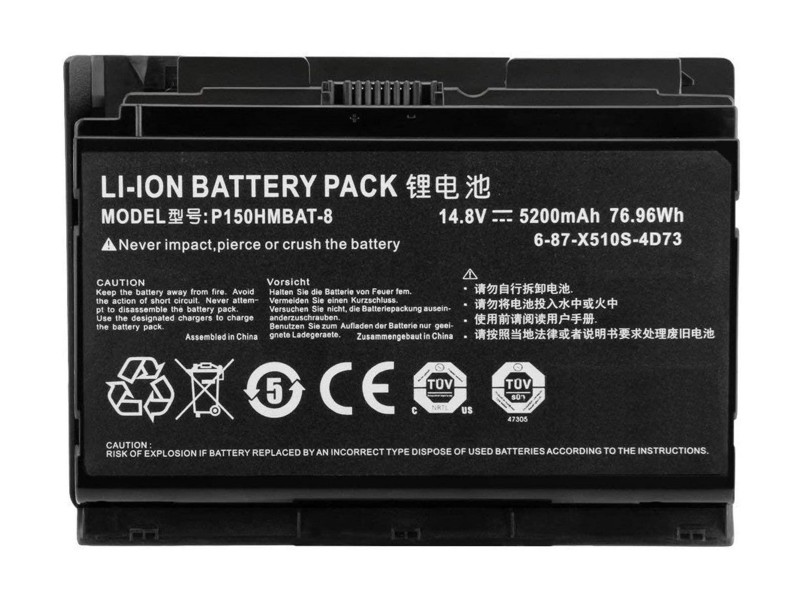 Victor P150SM-A Notebook Bataryası Laptop Pil
