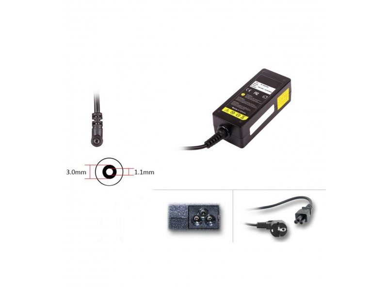 19V 2.1A 3.0x1.1 mm Samsung Notebook Adaptör Laptop Şarj
