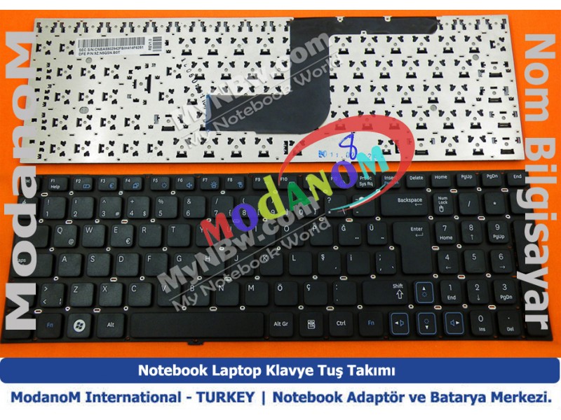 Samsung NP-RV511-S04TR Klavye Hızlı Teslim Türkçe